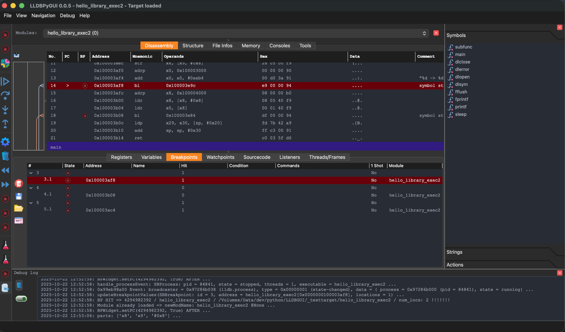 LLDBPyGUI