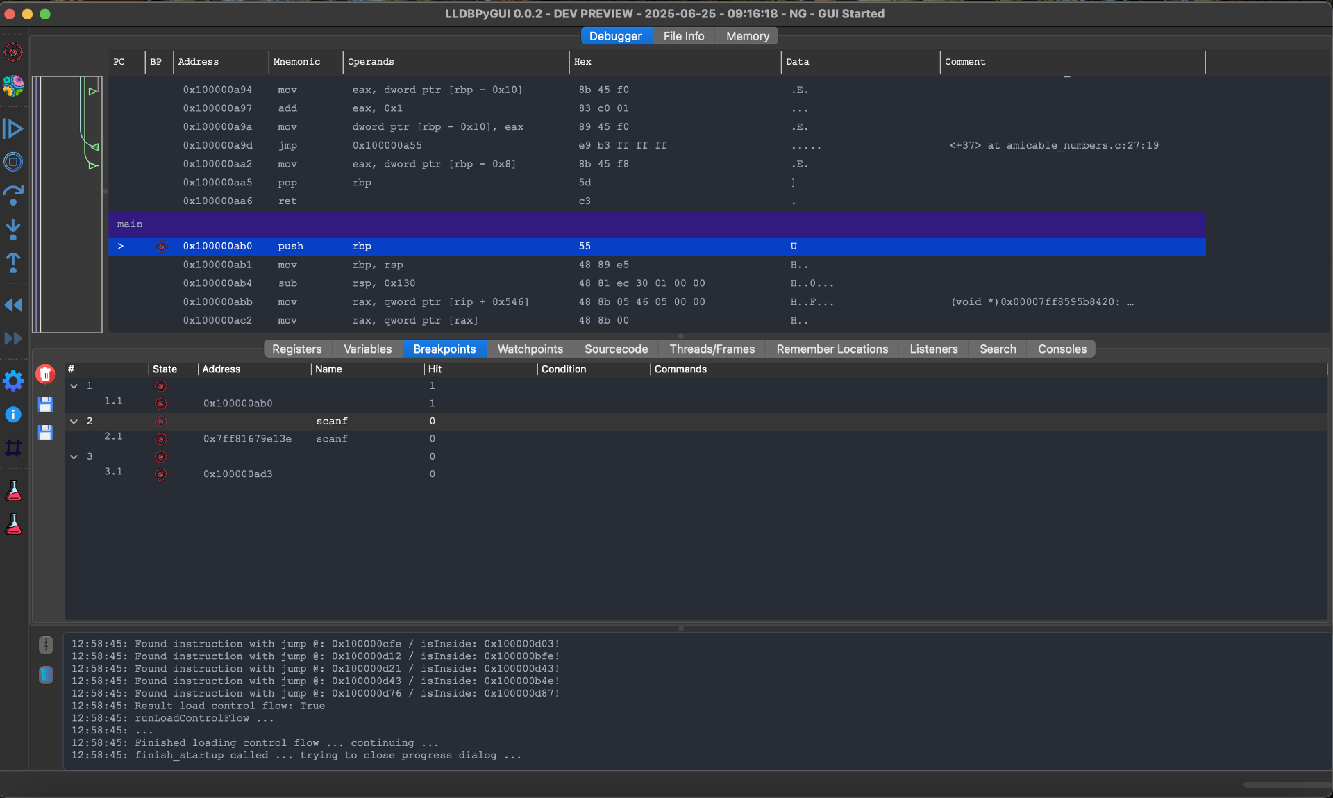 LLDBPyGUI