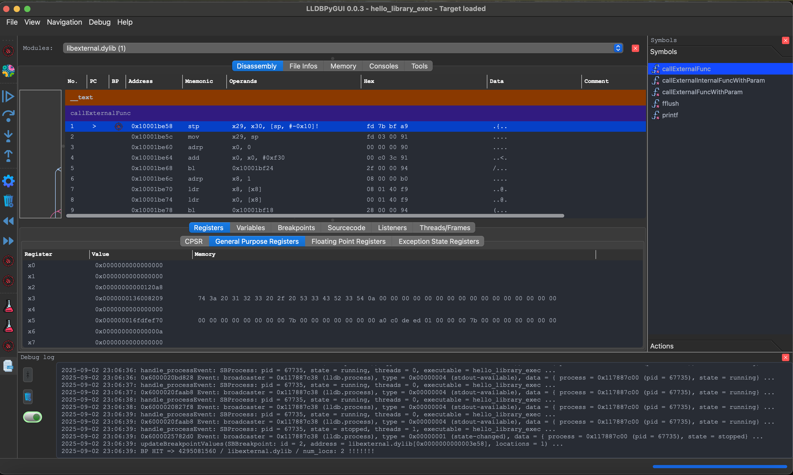 LLDBPyGUI